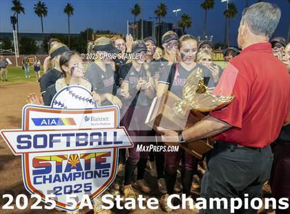 Thumbnail 2 in Desert Mountain vs. Canyon del Oro (AIA 5A Final Awards) photogallery.