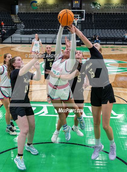 Thumbnail 3 in Juab vs Canyon View (UHSAA 3A Quarterfinal) photogallery.
