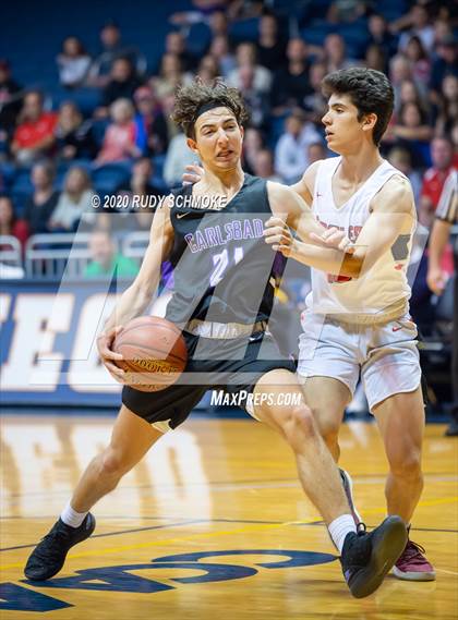 Thumbnail 3 in Santa Fe Christian vs. Carlsbad (Boys Diviston  D1 Finals) photogallery.