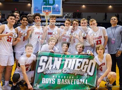 Thumbnail 2 in Santa Fe Christian vs. Carlsbad (Boys Diviston  D1 Finals) photogallery.