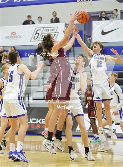 Thumbnail 1 in Jordan vs. Pleasant Grove (5 for the Fight National Hoopfest) photogallery.