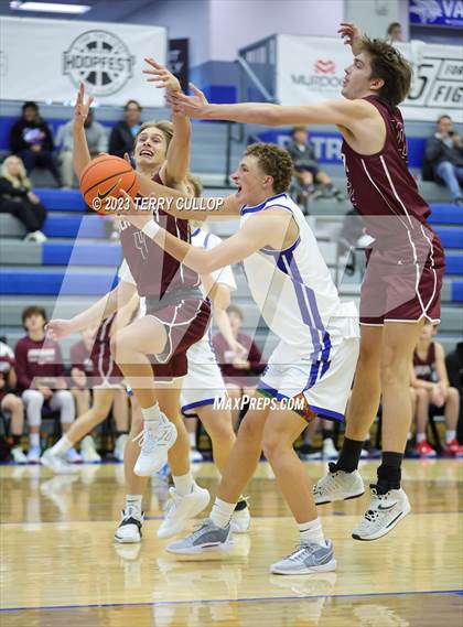Thumbnail 1 in Jordan vs. Pleasant Grove (5 for the Fight National Hoopfest) photogallery.