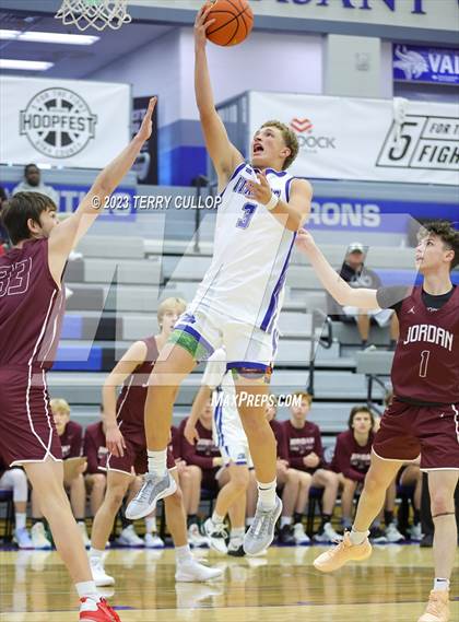 Thumbnail 2 in Jordan vs. Pleasant Grove (5 for the Fight National Hoopfest) photogallery.