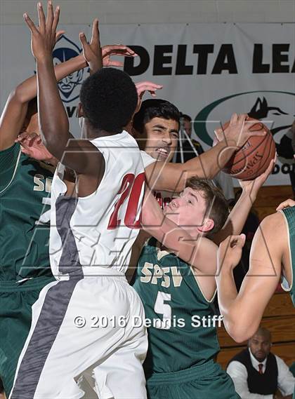 Thumbnail 2 in West Campus vs. St. Patrick-St. Vincent (Adidas Challenge) photogallery.