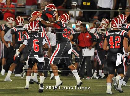 Thumbnail 1 in Mater Dei vs. Bishop Amat photogallery.