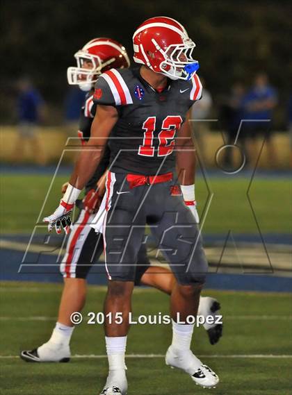 Thumbnail 2 in Mater Dei vs. Bishop Amat photogallery.