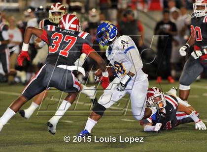 Thumbnail 1 in Mater Dei vs. Bishop Amat photogallery.