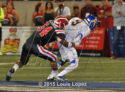 Thumbnail 1 in Mater Dei vs. Bishop Amat photogallery.