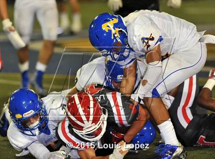 Thumbnail 1 in Mater Dei vs. Bishop Amat photogallery.