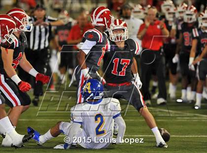 Thumbnail 1 in Mater Dei vs. Bishop Amat photogallery.