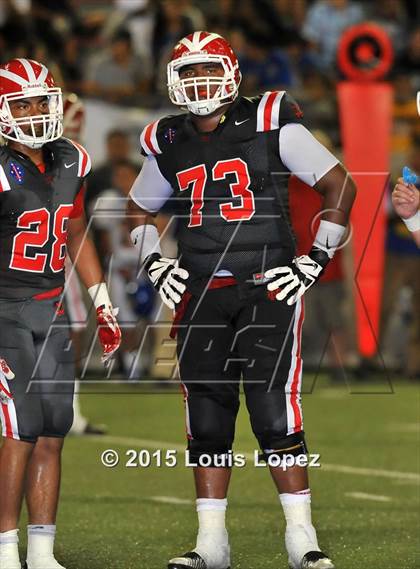 Thumbnail 1 in Mater Dei vs. Bishop Amat photogallery.