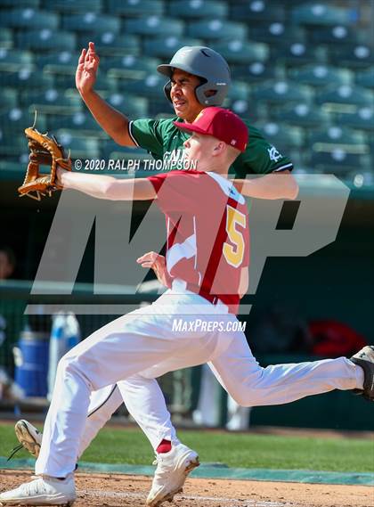 Thumbnail 3 in Rio Vista vs. Kennedy (@ Sutter Health Park) photogallery.