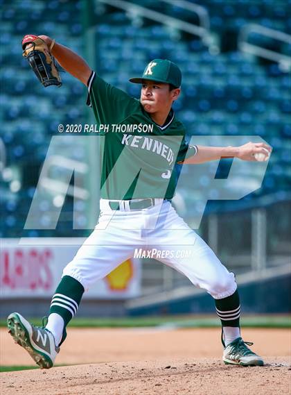 Thumbnail 3 in Rio Vista vs. Kennedy (@ Sutter Health Park) photogallery.