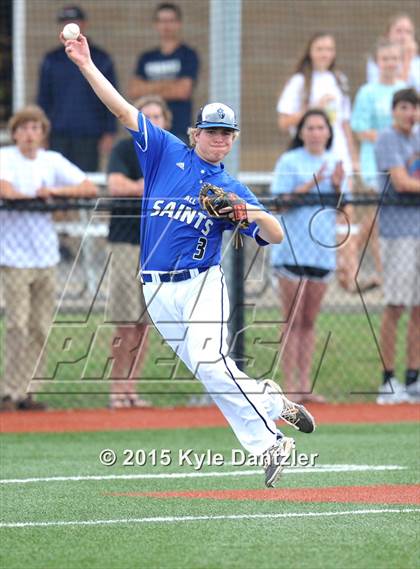 Thumbnail 3 in Fort Worth Christian vs All Saints (TAPPS 4A Regional) photogallery.