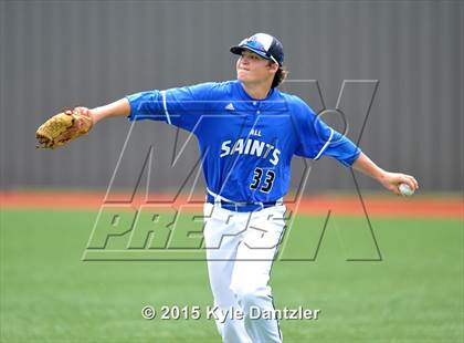 Thumbnail 2 in Fort Worth Christian vs All Saints (TAPPS 4A Regional) photogallery.