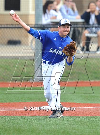 Thumbnail 3 in Fort Worth Christian vs All Saints (TAPPS 4A Regional) photogallery.