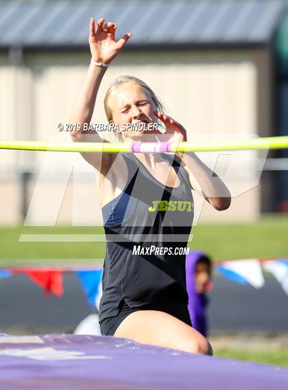 Thumbnail 1 in Jesuit @ Sunset (High Jump) photogallery.