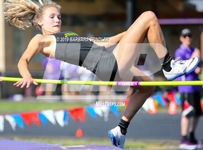 Thumbnail 1 in Jesuit @ Sunset (High Jump) photogallery.