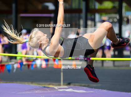 Thumbnail 1 in Jesuit @ Sunset (High Jump) photogallery.