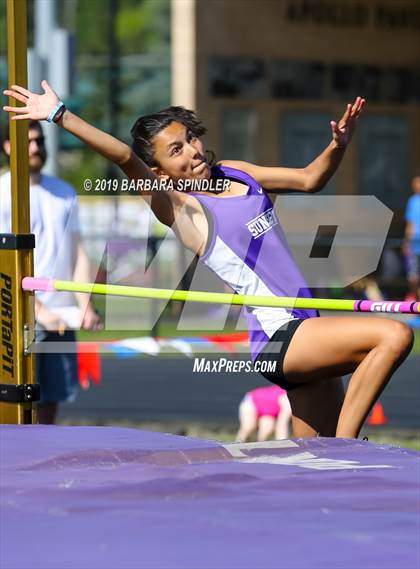 Thumbnail 2 in Jesuit @ Sunset (High Jump) photogallery.