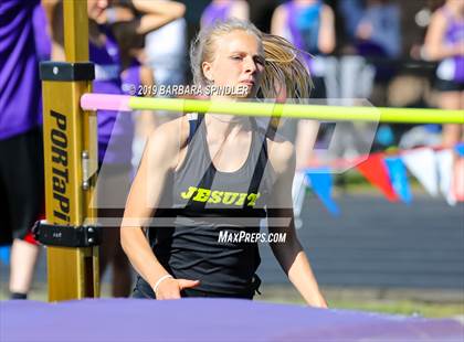 Thumbnail 1 in Jesuit @ Sunset (High Jump) photogallery.