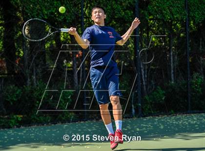Thumbnail 1 in NYSPHSAA Tennis Championships (Day 3) photogallery.