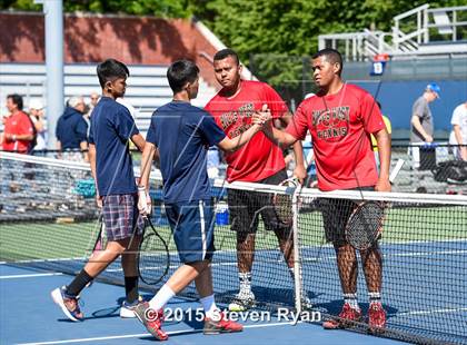 Thumbnail 2 in NYSPHSAA Tennis Championships (Day 3) photogallery.