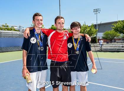 Thumbnail 2 in NYSPHSAA Tennis Championships (Day 3) photogallery.