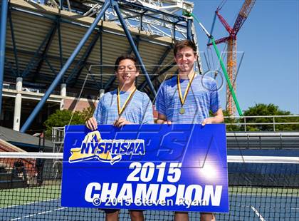 Thumbnail 3 in NYSPHSAA Tennis Championships (Day 3) photogallery.
