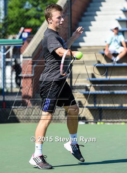 Thumbnail 3 in NYSPHSAA Tennis Championships (Day 3) photogallery.