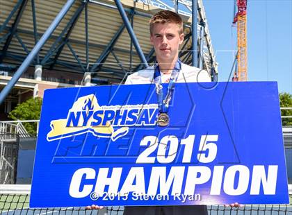 Thumbnail 3 in NYSPHSAA Tennis Championships (Day 3) photogallery.