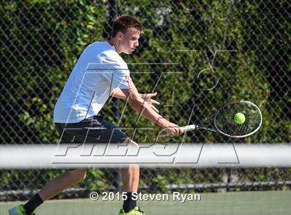 Thumbnail 1 in NYSPHSAA Tennis Championships (Day 3) photogallery.
