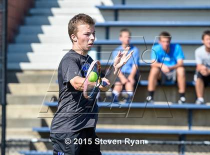 Thumbnail 1 in NYSPHSAA Tennis Championships (Day 3) photogallery.