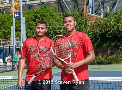 Thumbnail 2 in NYSPHSAA Tennis Championships (Day 3) photogallery.