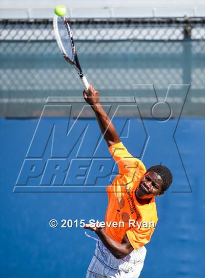 Thumbnail 3 in NYSPHSAA Tennis Championships (Day 3) photogallery.