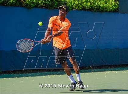 Thumbnail 2 in NYSPHSAA Tennis Championships (Day 3) photogallery.