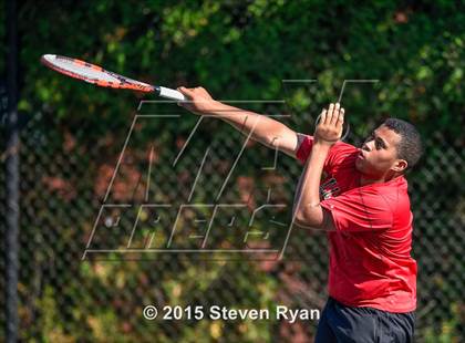 Thumbnail 3 in NYSPHSAA Tennis Championships (Day 3) photogallery.
