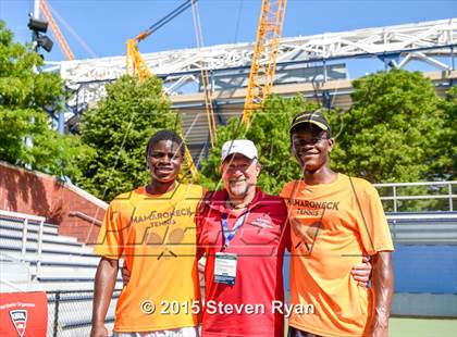 Thumbnail 1 in NYSPHSAA Tennis Championships (Day 3) photogallery.