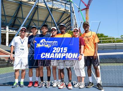 Thumbnail 2 in NYSPHSAA Tennis Championships (Day 3) photogallery.