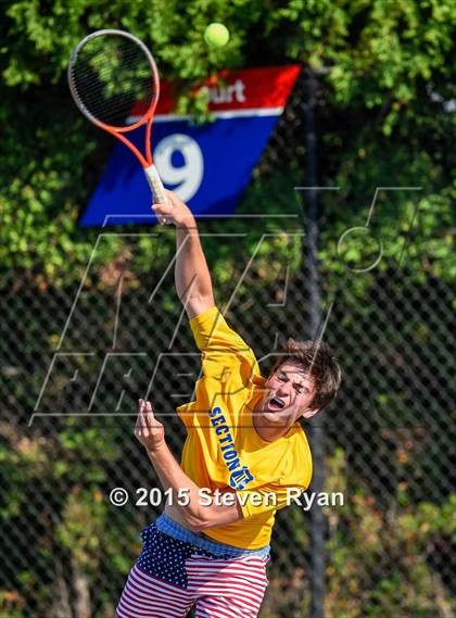 Thumbnail 3 in NYSPHSAA Tennis Championships (Day 3) photogallery.