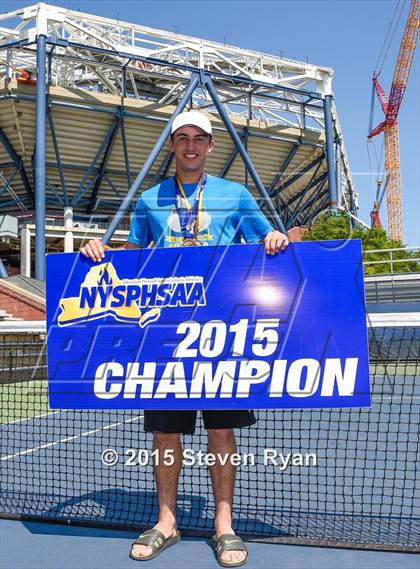 Thumbnail 3 in NYSPHSAA Tennis Championships (Day 3) photogallery.