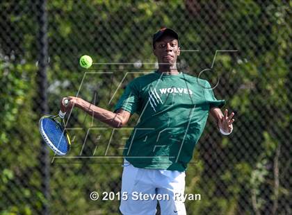 Thumbnail 3 in NYSPHSAA Tennis Championships (Day 3) photogallery.