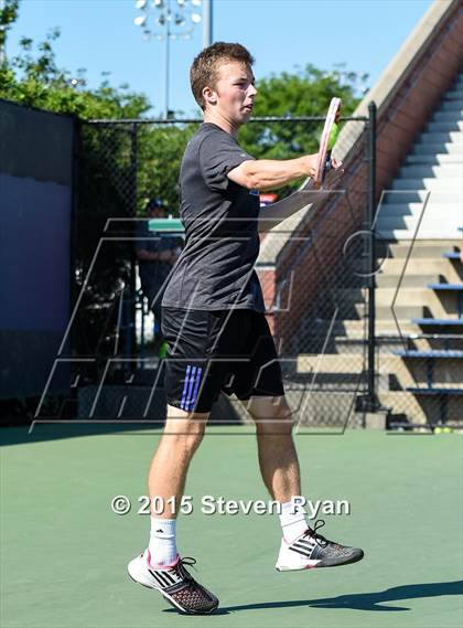 Thumbnail 2 in NYSPHSAA Tennis Championships (Day 3) photogallery.