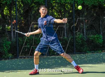 Thumbnail 2 in NYSPHSAA Tennis Championships (Day 3) photogallery.