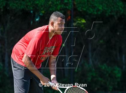 Thumbnail 1 in NYSPHSAA Tennis Championships (Day 3) photogallery.