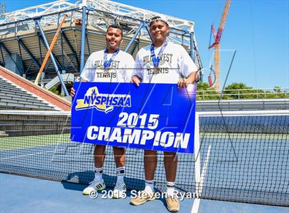 Thumbnail 3 in NYSPHSAA Tennis Championships (Day 3) photogallery.