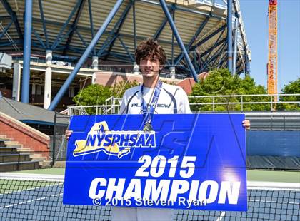 Thumbnail 3 in NYSPHSAA Tennis Championships (Day 3) photogallery.