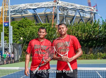 Thumbnail 3 in NYSPHSAA Tennis Championships (Day 3) photogallery.