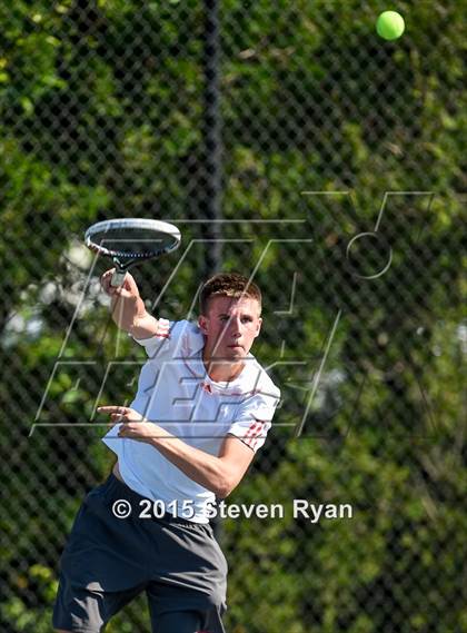 Thumbnail 3 in NYSPHSAA Tennis Championships (Day 3) photogallery.