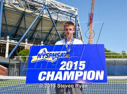 Thumbnail 2 in NYSPHSAA Tennis Championships (Day 3) photogallery.